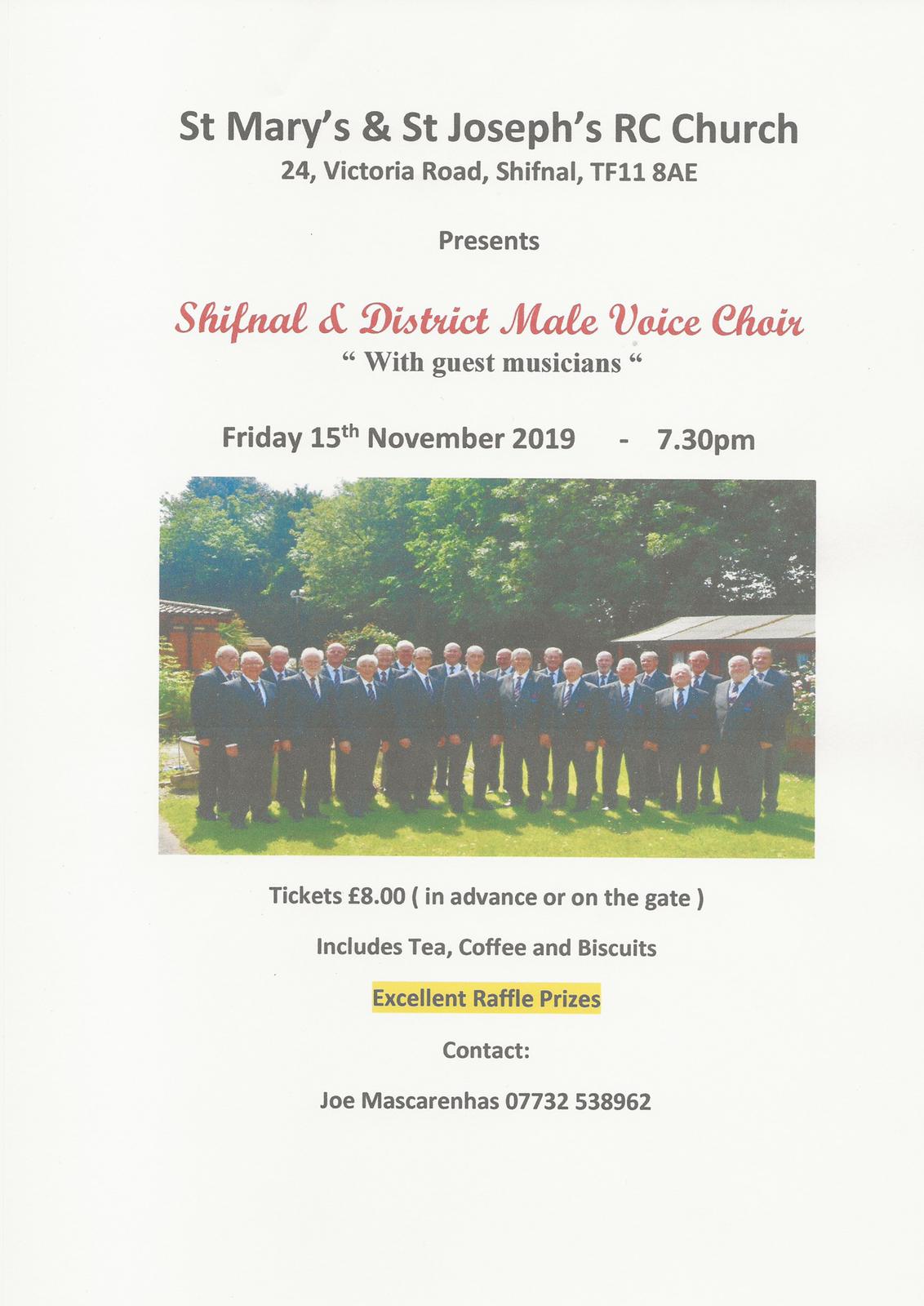 Shifnal & District Male Voice Choir | Visit Shifnal